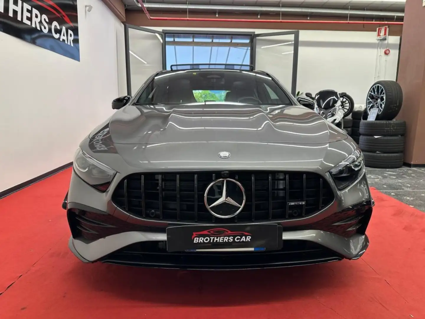 Mercedes-Benz A 35 AMG 4Matic TETTO - BURMESTER - KIT AERO Gris - 2
