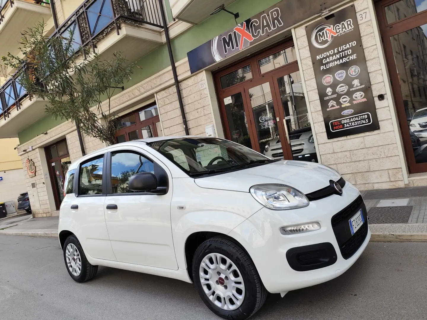 Fiat Panda 1.2 BENZINA 69CV 5 POSTI Bianco - 1
