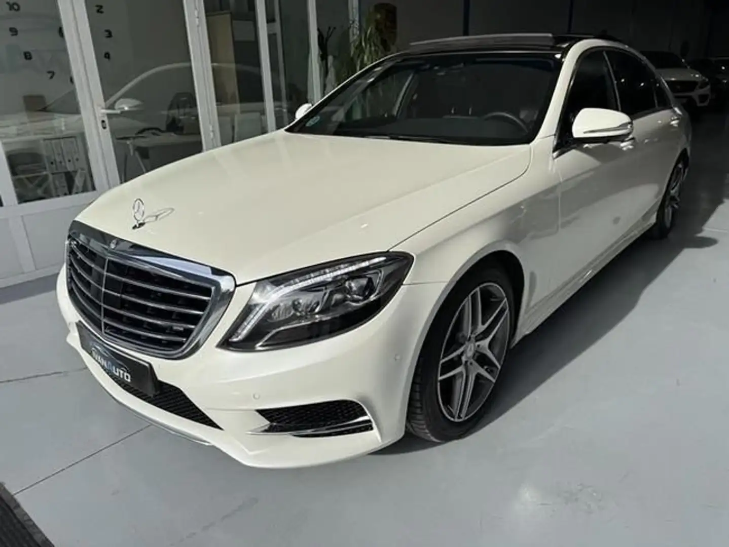 Mercedes-Benz S 350 d 4MATIC L Blanc - 2