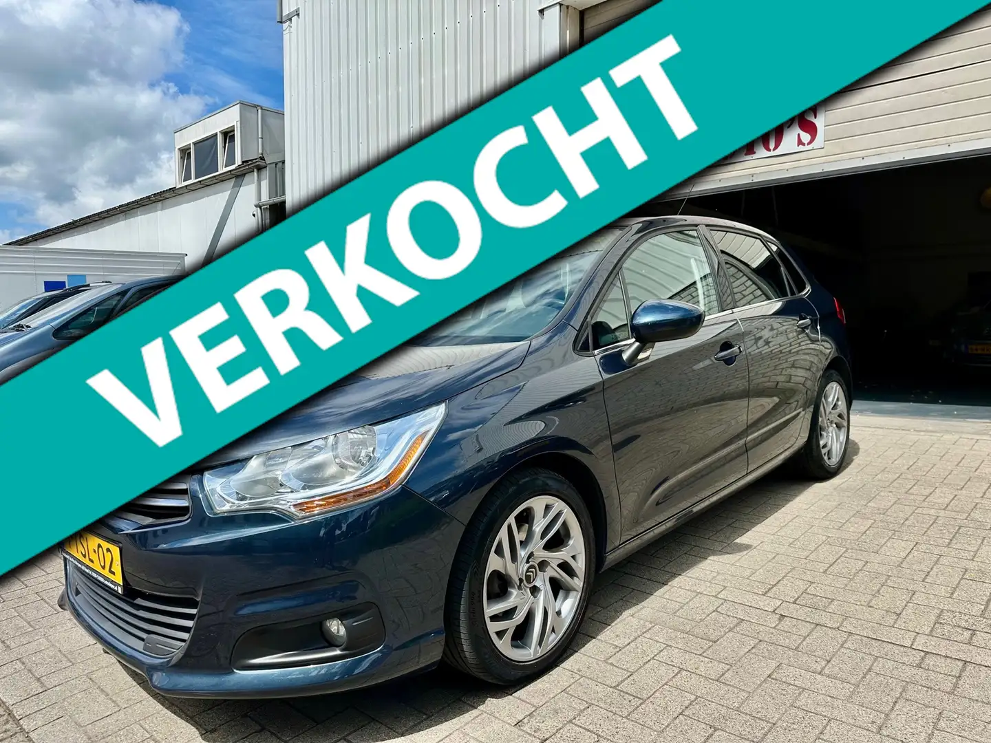 Citroen C4 1.2 PureTech Exclusive | Clima | Cruise | PDC Blauw - 1