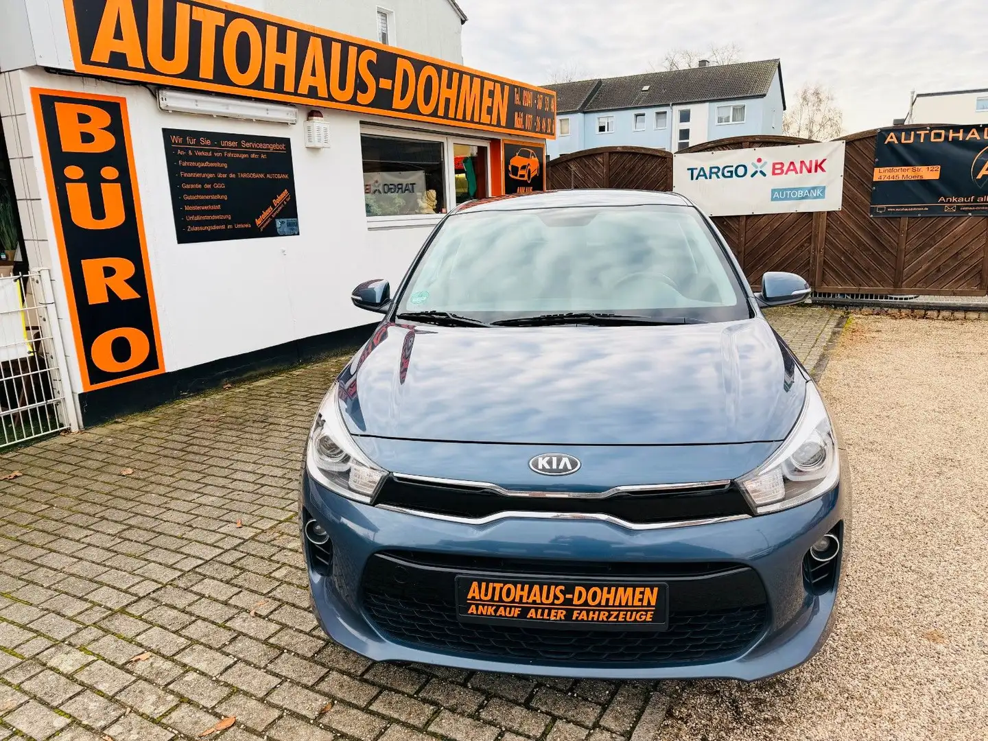 Kia Rio aus 1 Hand+Scheckheft+Kamera+Navi Blau - 2