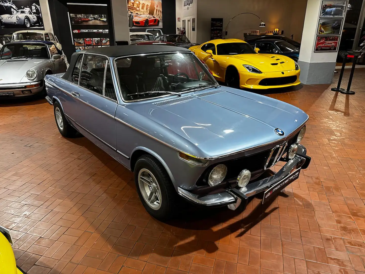 BMW 2002 Baur -Restaurata-Perfetta Albastru - 1