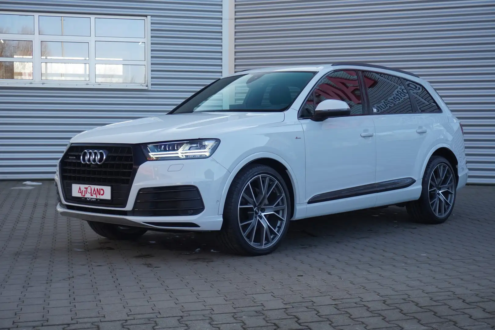 Audi Q7 3.0 TDI quattro S line Sport Head-Up Bose AHK Blanc - 2