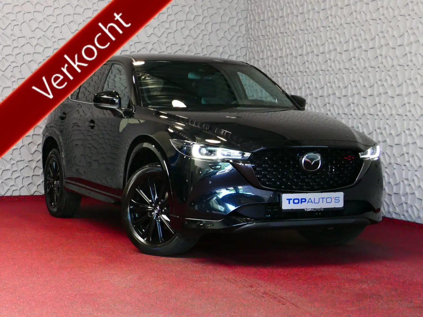 Mazda CX-5 E-SKYACTIV MHEV 2.0 165 PK LUXURY LEER BOSE ELEK.K Zwart - 1