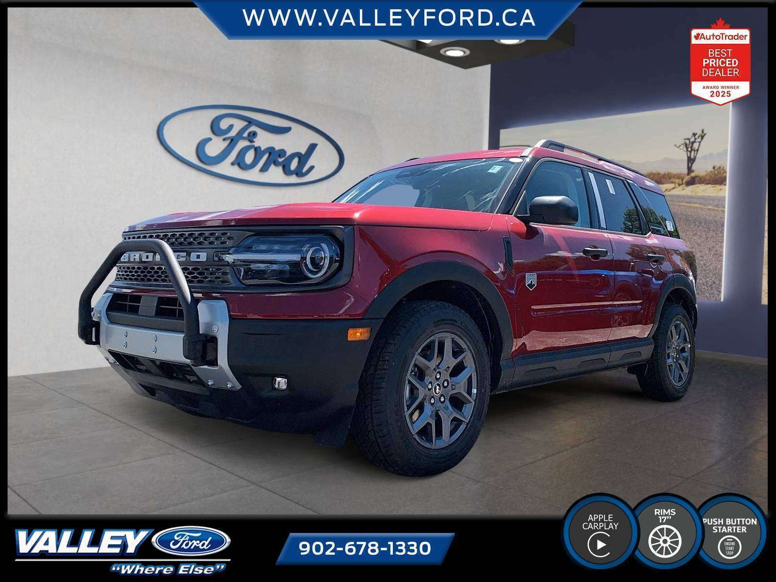Red 2026 Ford Bronco Sport SUV / Crossover All-Wheel Drive Automatic