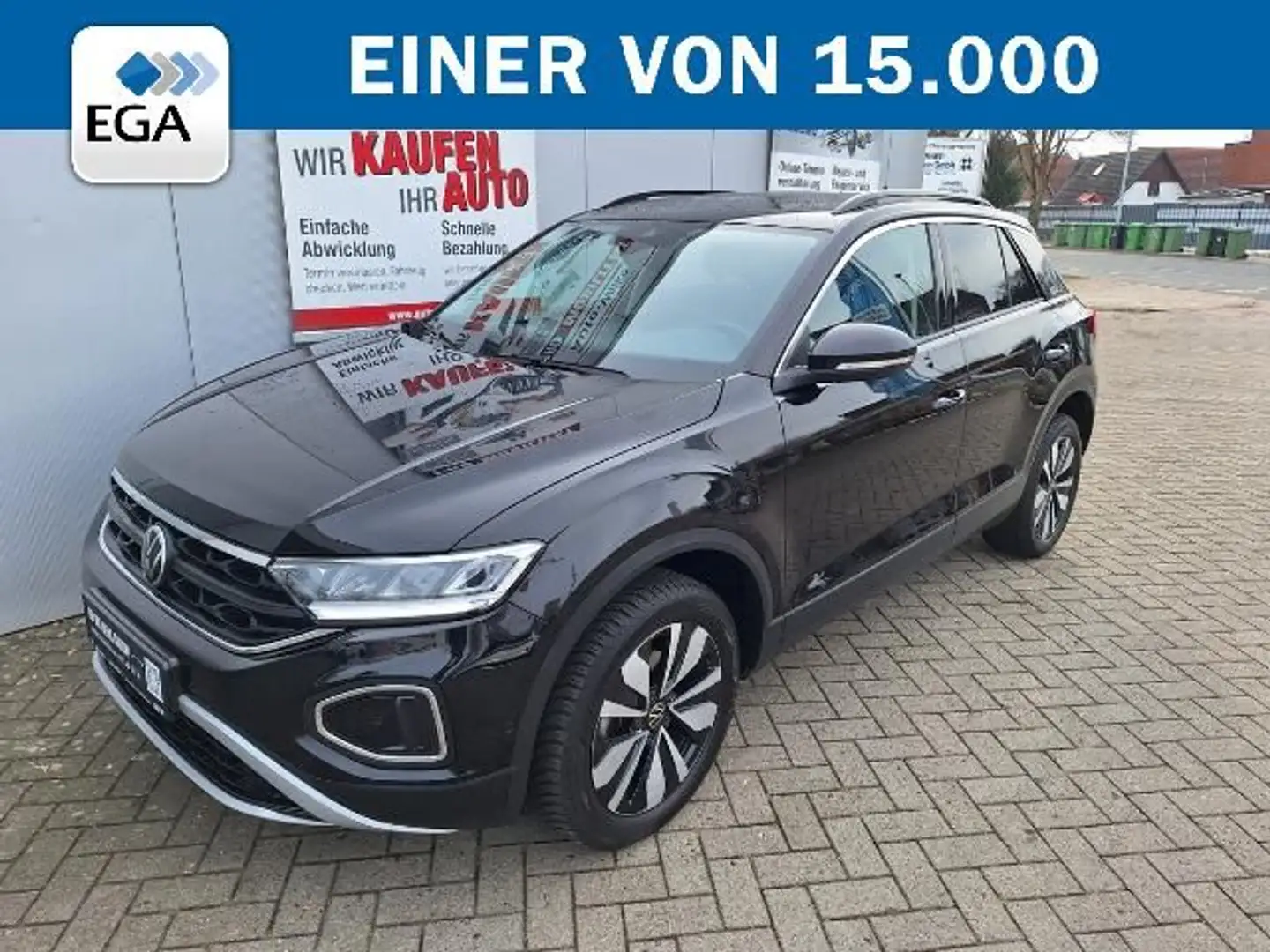 Volkswagen T-Roc 1.5 TSI Goal*AUTOMATIK*LED*SITZHEIZUNG*ACC Schwarz - 1