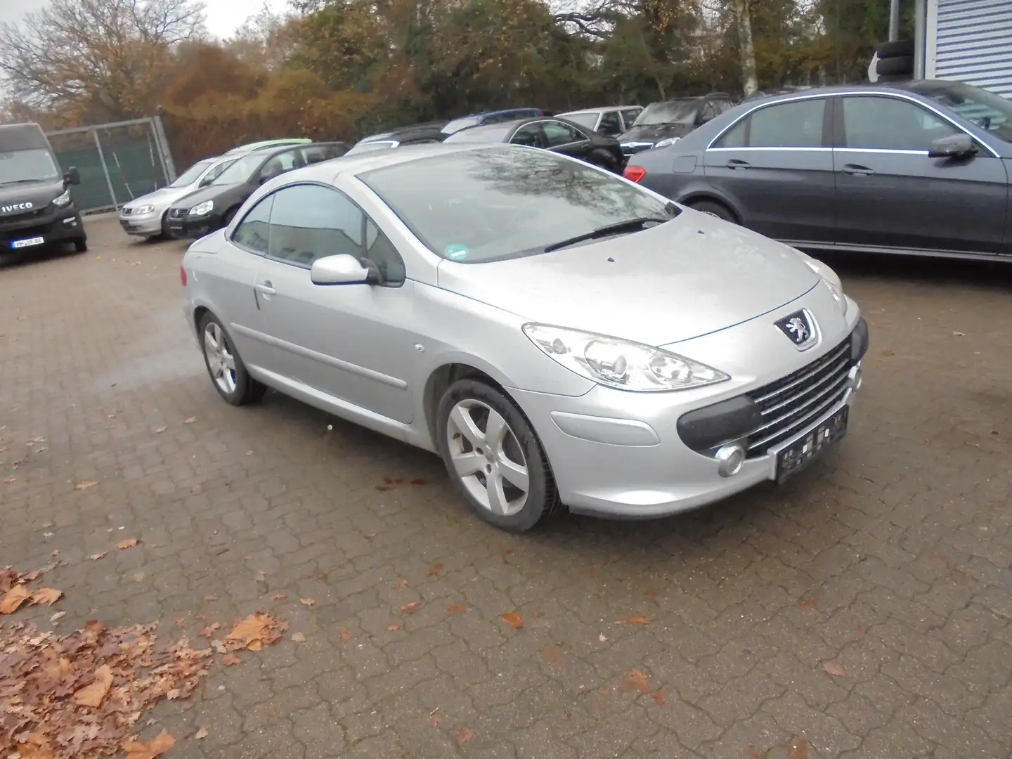 Peugeot 307 JBL Cabrio Klima Sitzh. 1.Hand Alu Argento - 1