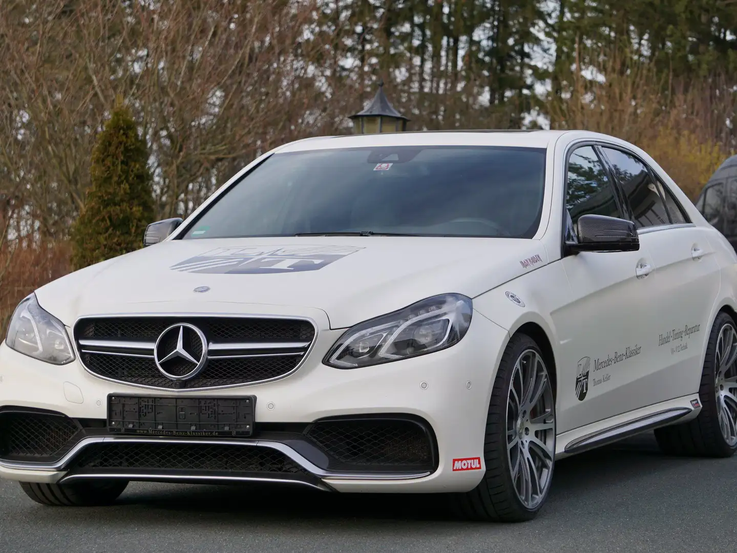 Mercedes-Benz E 63 AMG W212 E63s von BRABUS - sehr starkes Einzelstück Blanc - 2