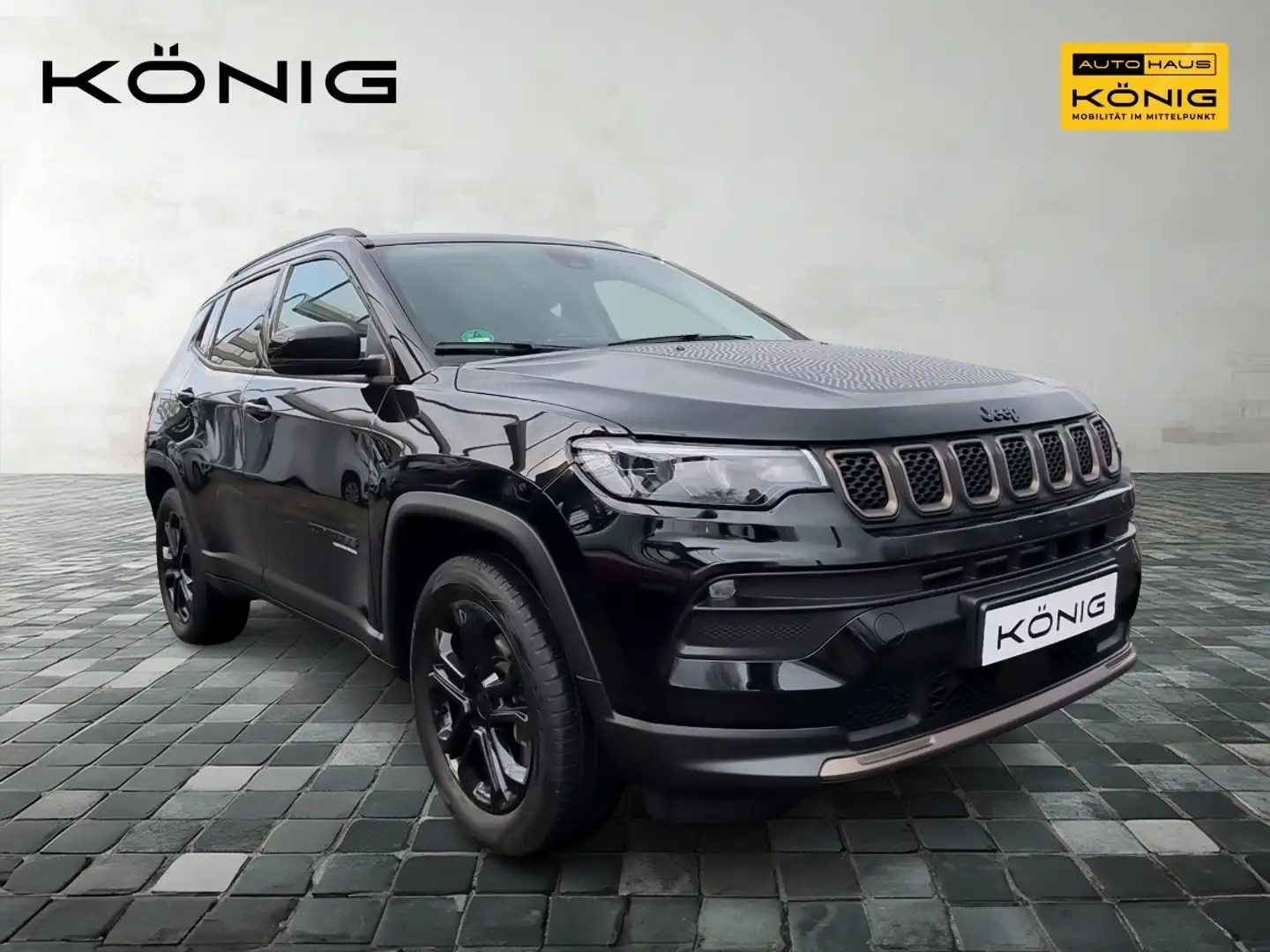Jeep Compass 1.3 PHEV Upland 4WD - Automatik*Klima Schwarz - 2