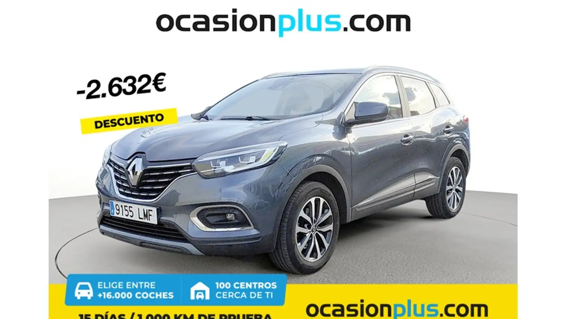 Renault Kadjar 1.5dCi Blue Zen EDC 85kW Gris - 1