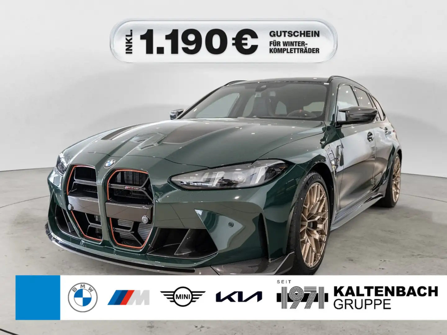 BMW M3 Touring CS Yeşil - 1