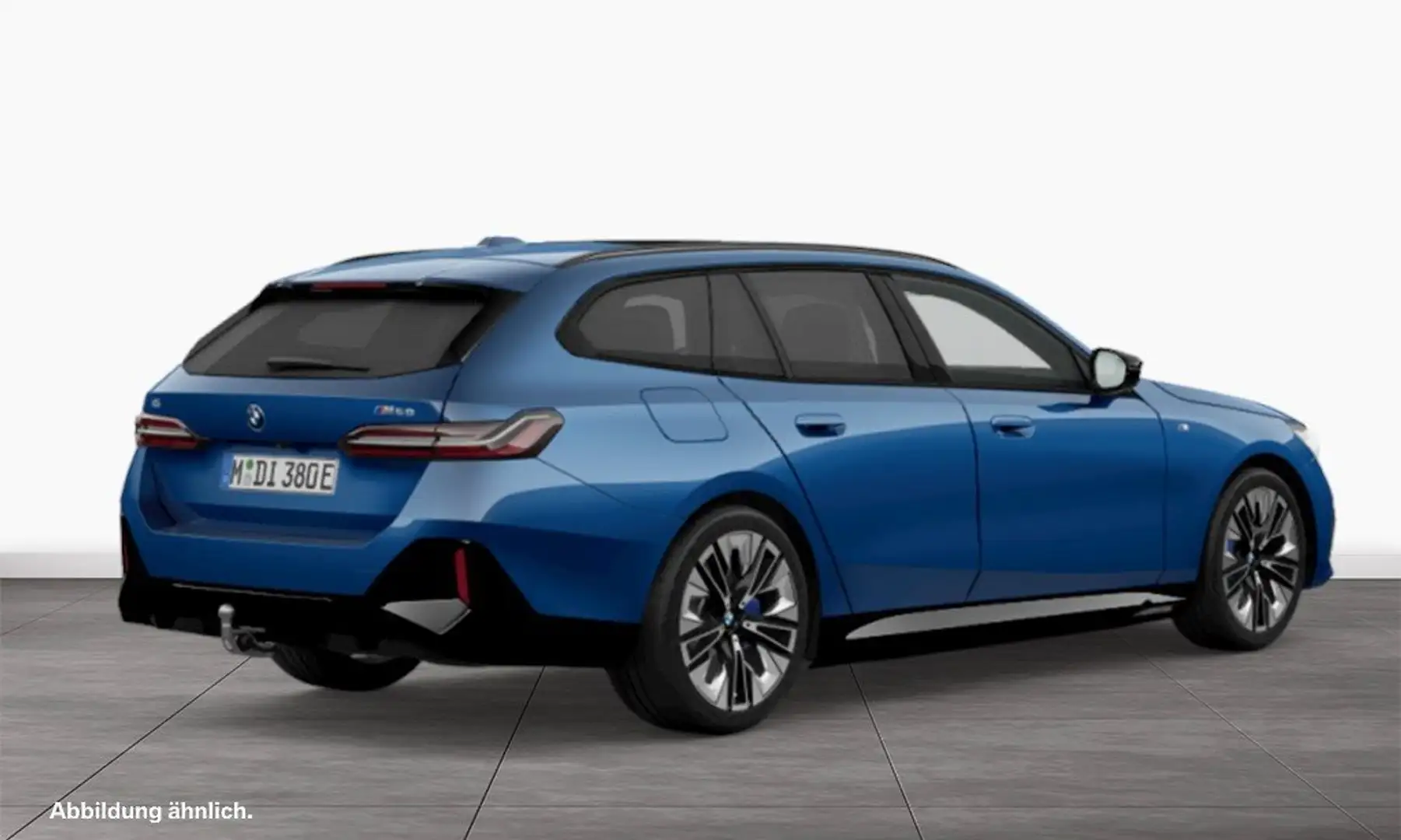 BMW i5 M60 xDrive Touring*663€ netto*B&W*Pano*AHK*Park.As Blau - 2
