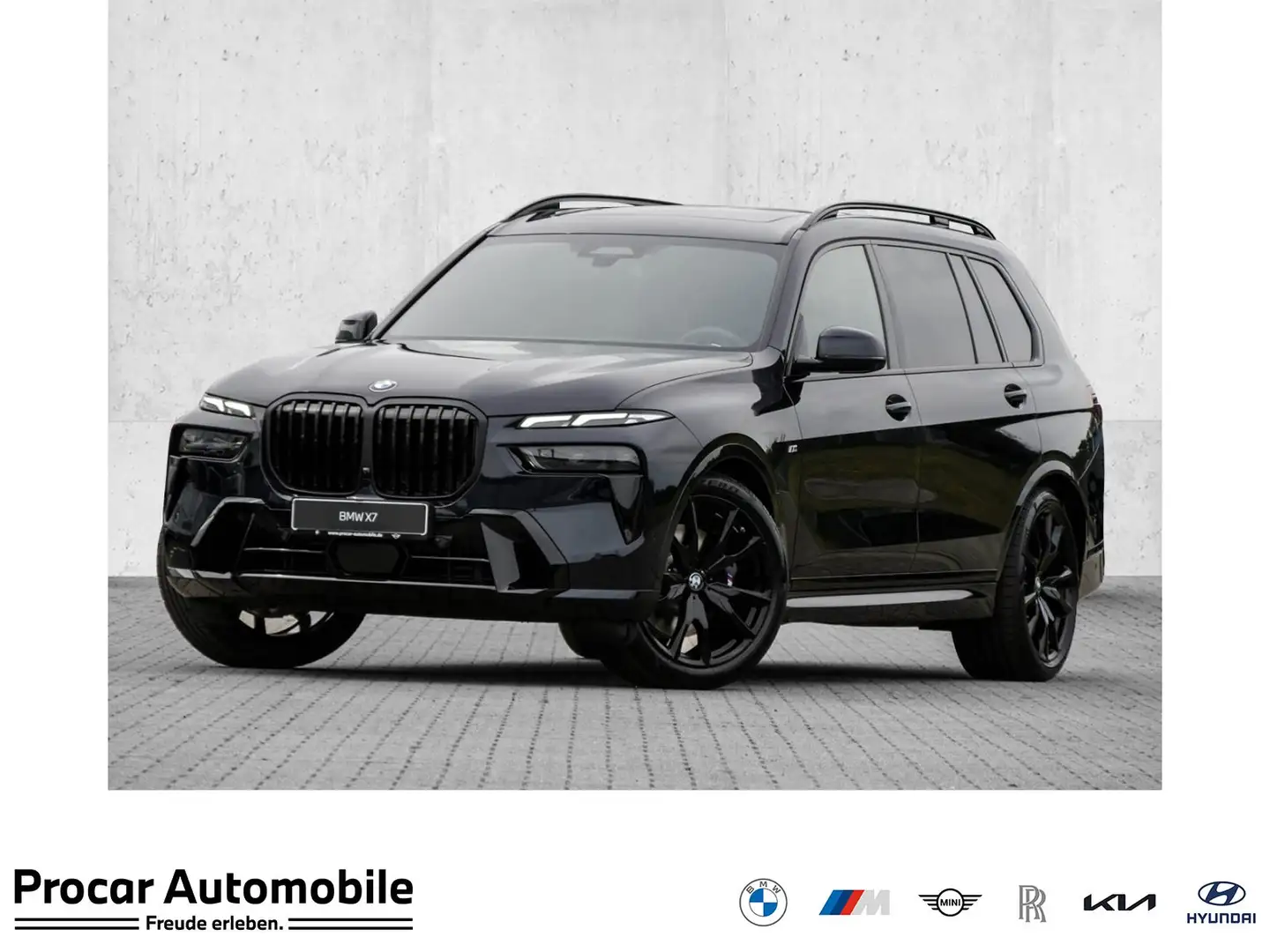 BMW X7 xDrive40d M Sport HUD PANO ACC AHK 360' CAM Nero - 1