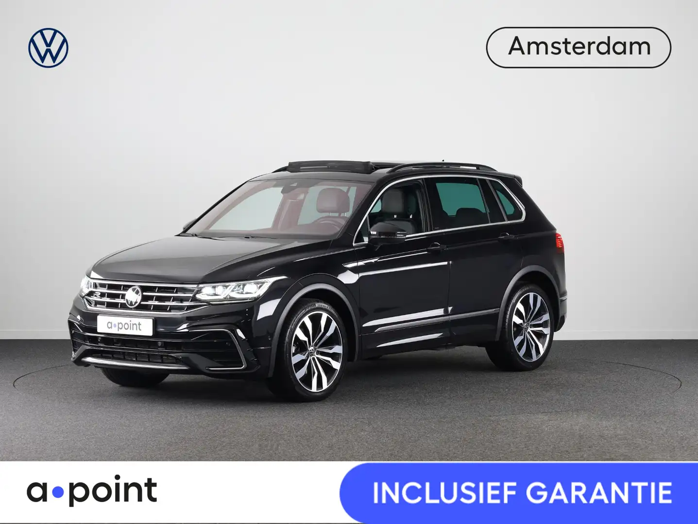 Volkswagen Tiguan 1.5 TSI R-Line 150 PK | Automaat (DSG) | Panoramad Schwarz - 1