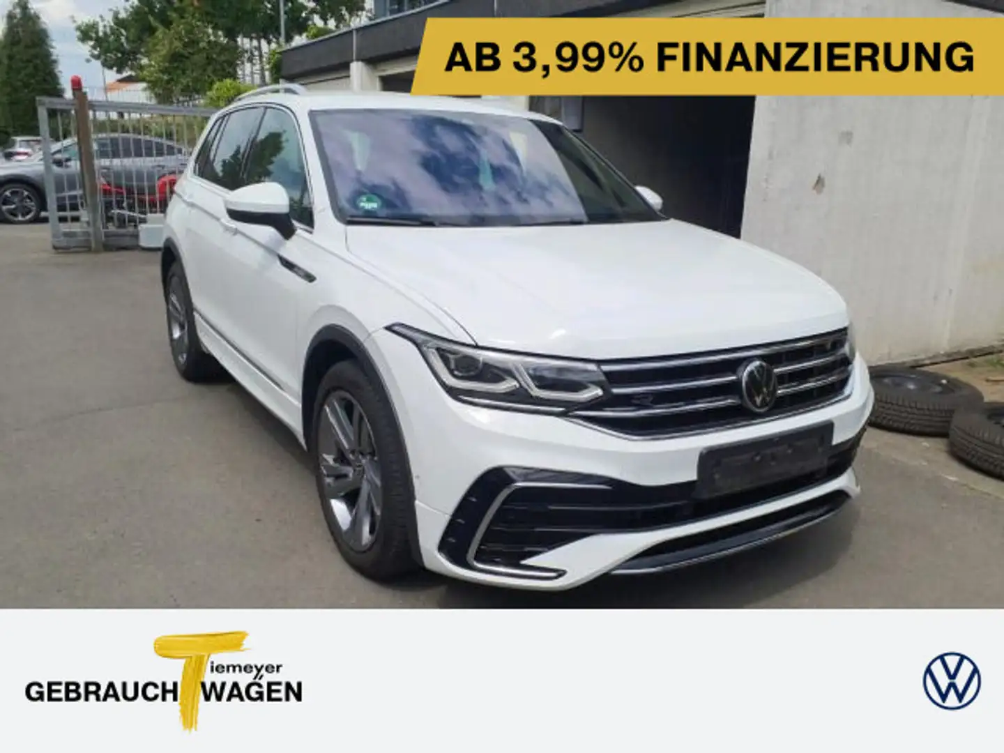 Volkswagen Tiguan 2.0 TDI DSG R-LINE MATRIX VIRTUAL L19 AHK Weiß - 1