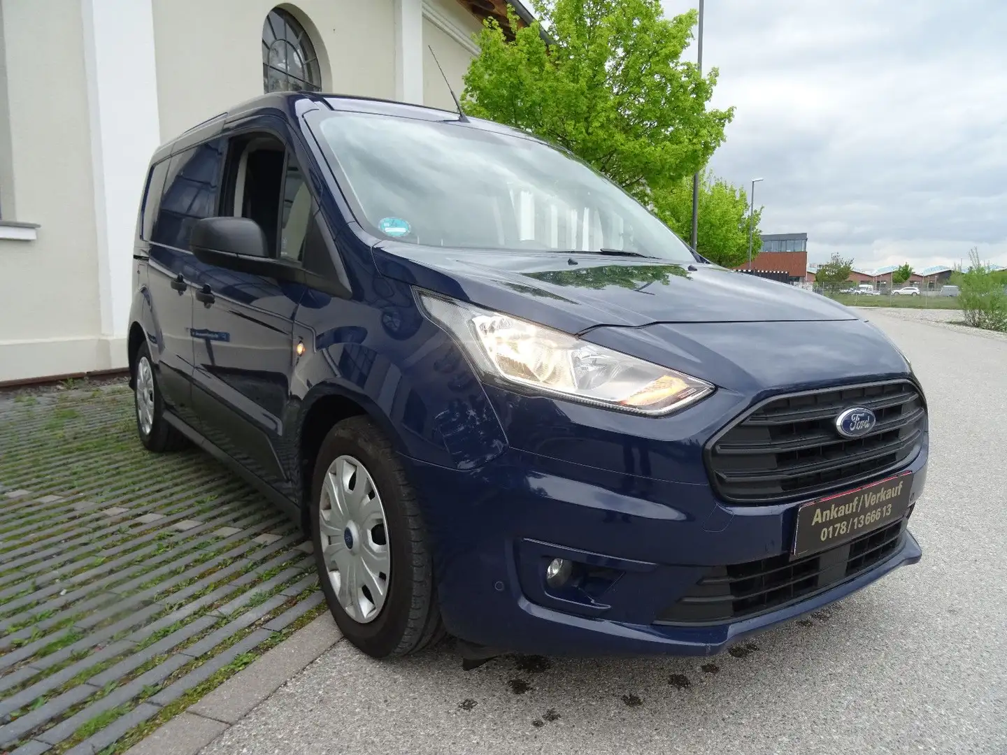 Ford Transit Connect Kasten Trend-Euro6-2.Hand Blau - 2