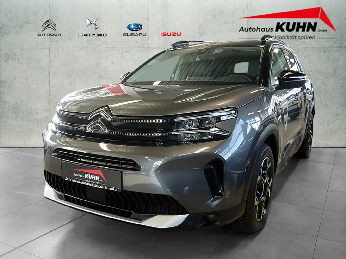 Citroen C5 Aircross BlueHDi 130 Plus KAMERA NAVI LED Grijs - 1