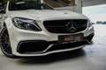 Mercedes-Benz C-klasse C63S AMG 510pk |keramische remmen|panoram Blanco - thumbnail 38