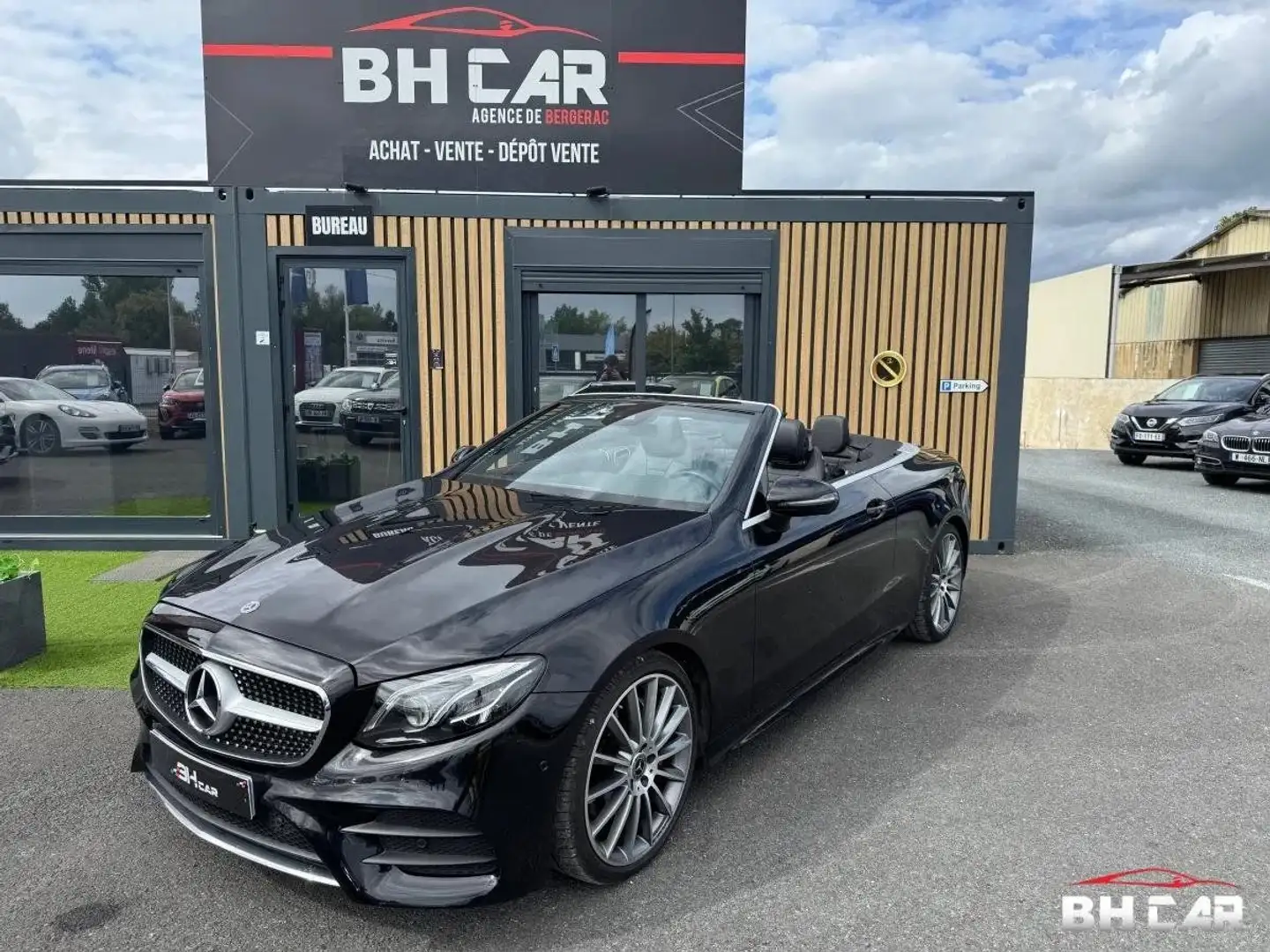 Mercedes-Benz E 220 Cabriolet 220d 194ch 9 G-TRONIC SPORTLINE Negro - 2