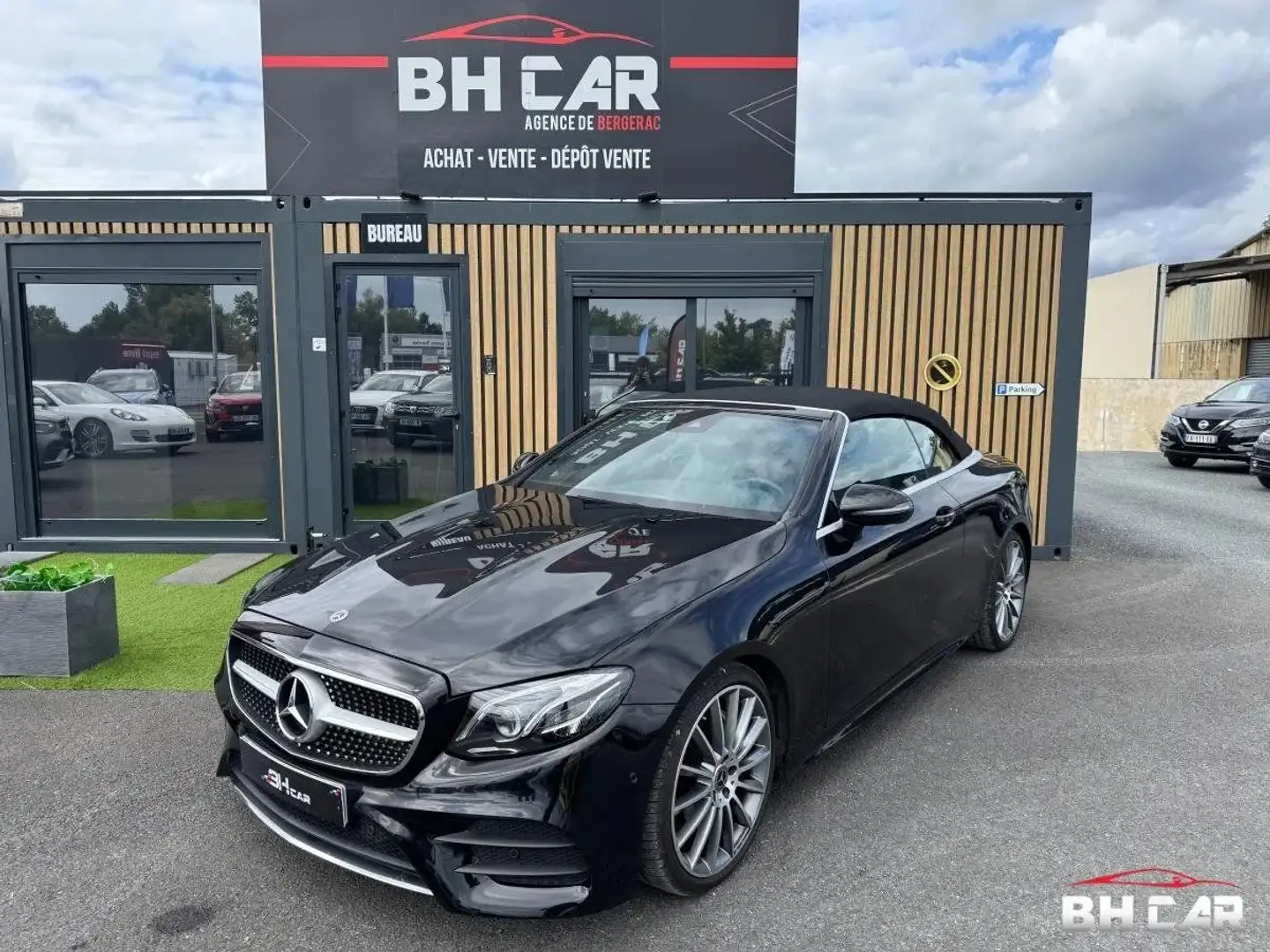 Mercedes-Benz E 220 Cabriolet 220d 194ch 9 G-TRONIC SPORTLINE Negro - 1