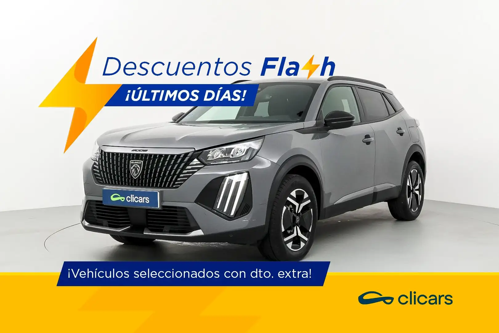 Peugeot 2008 1.2 PureTech S&S Allure EAT8 130 Gris - 1