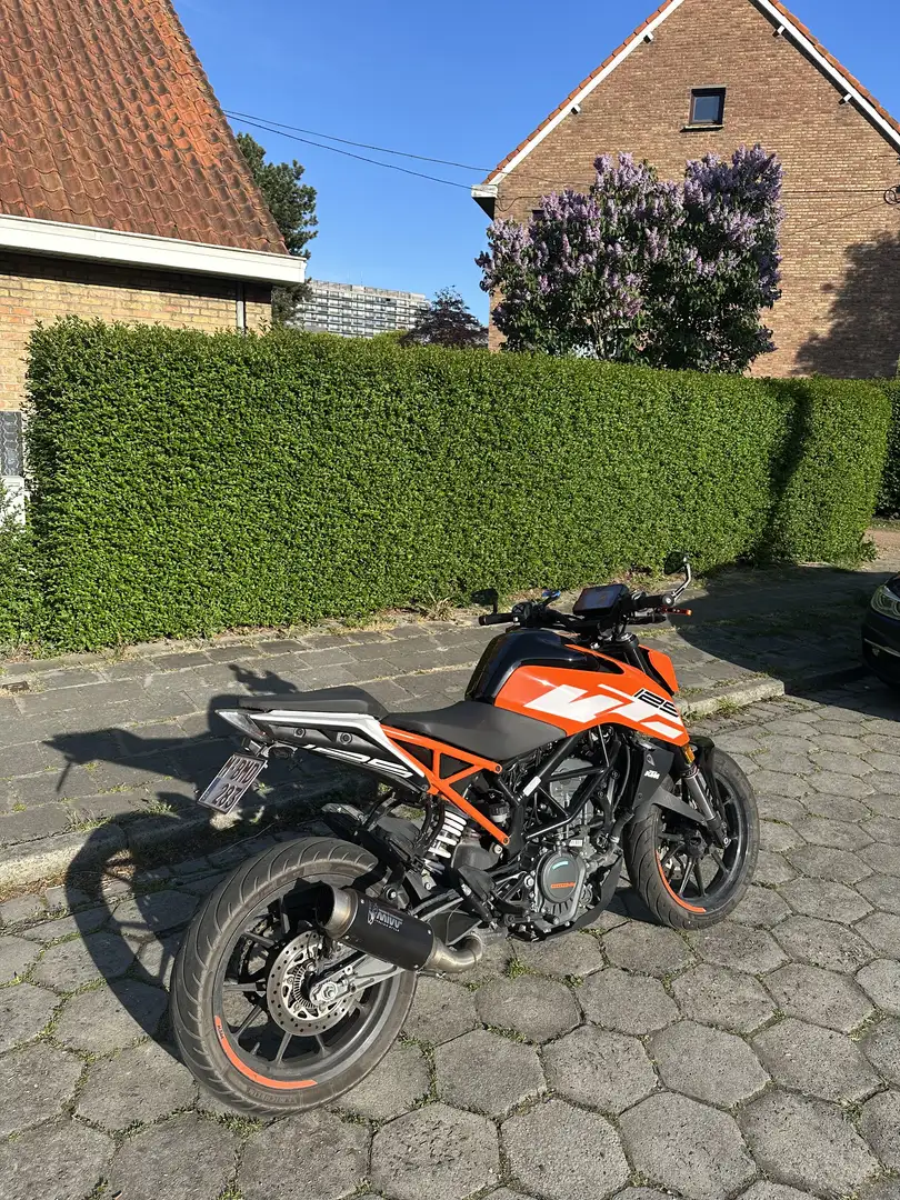 KTM 125 Duke 2017 Orange - 1
