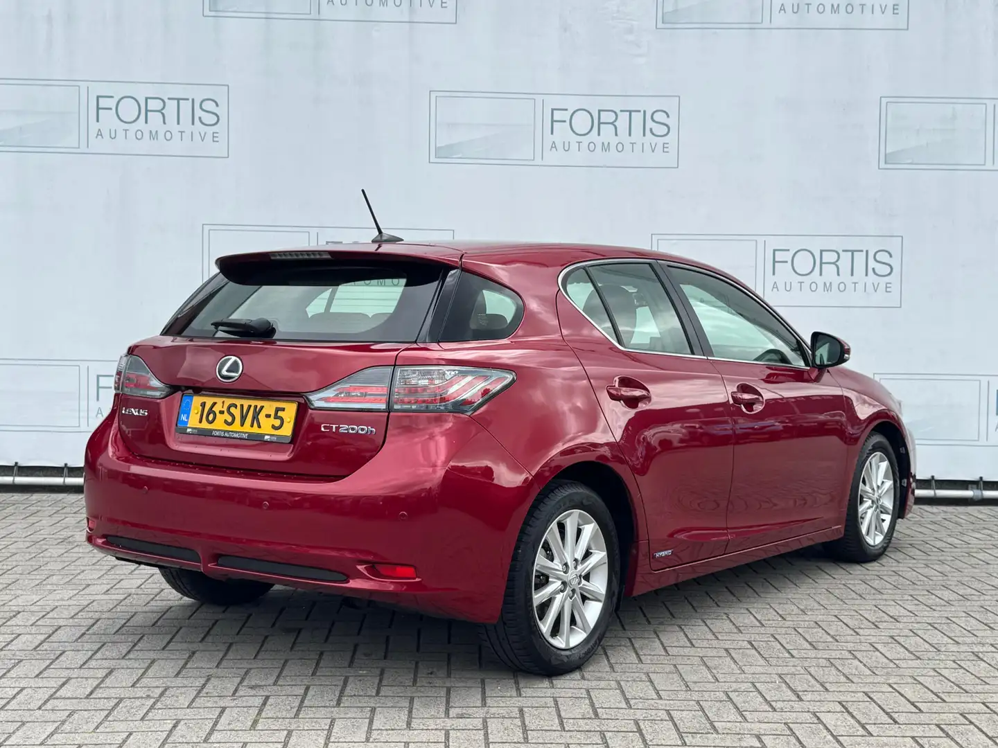 Lexus CT 200h Hybrid NL AUTO | STOELVERW | VELGEN | Rood - 2