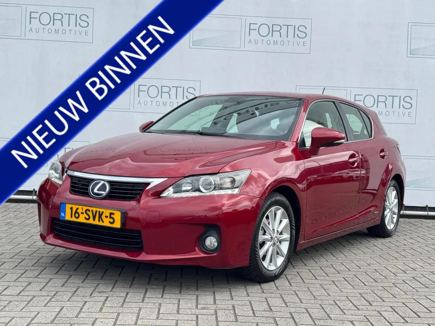 Lexus CT 200h Hybrid NL AUTO | STOELVERW | VELGEN | Rood - 1