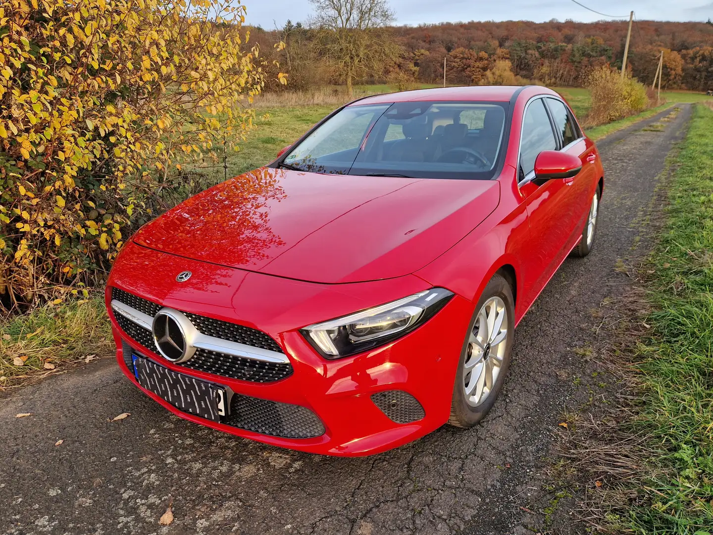 Mercedes-Benz A 220 A-Klasse 4Matic 7G-DCT Progressive Roşu - 1