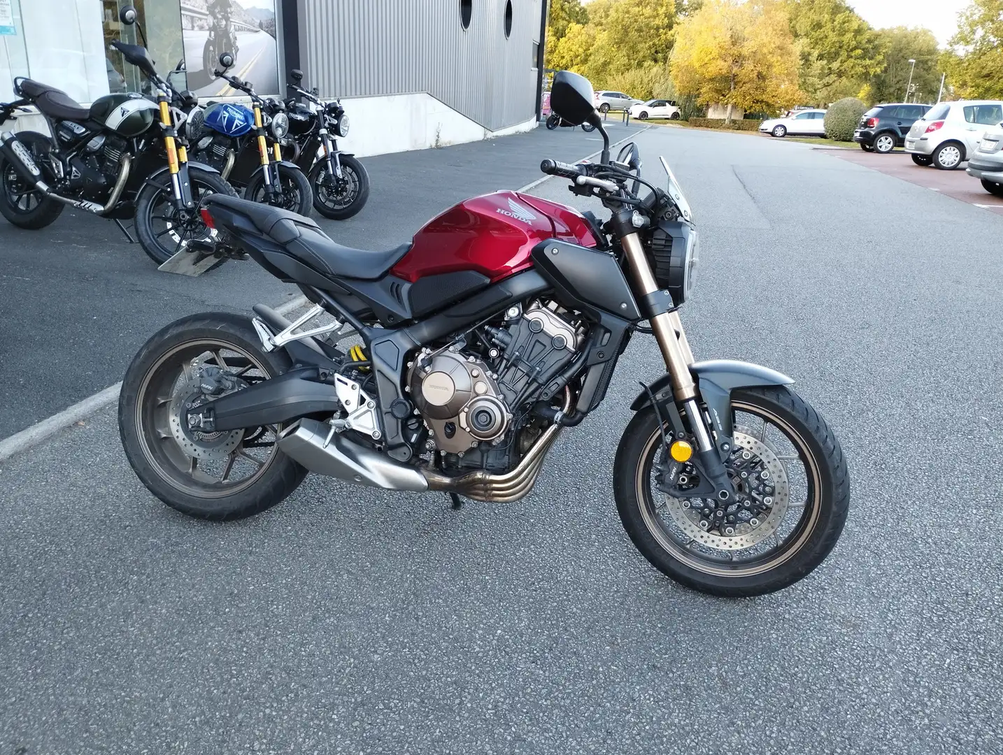 Honda CB 650 Rouge - 1
