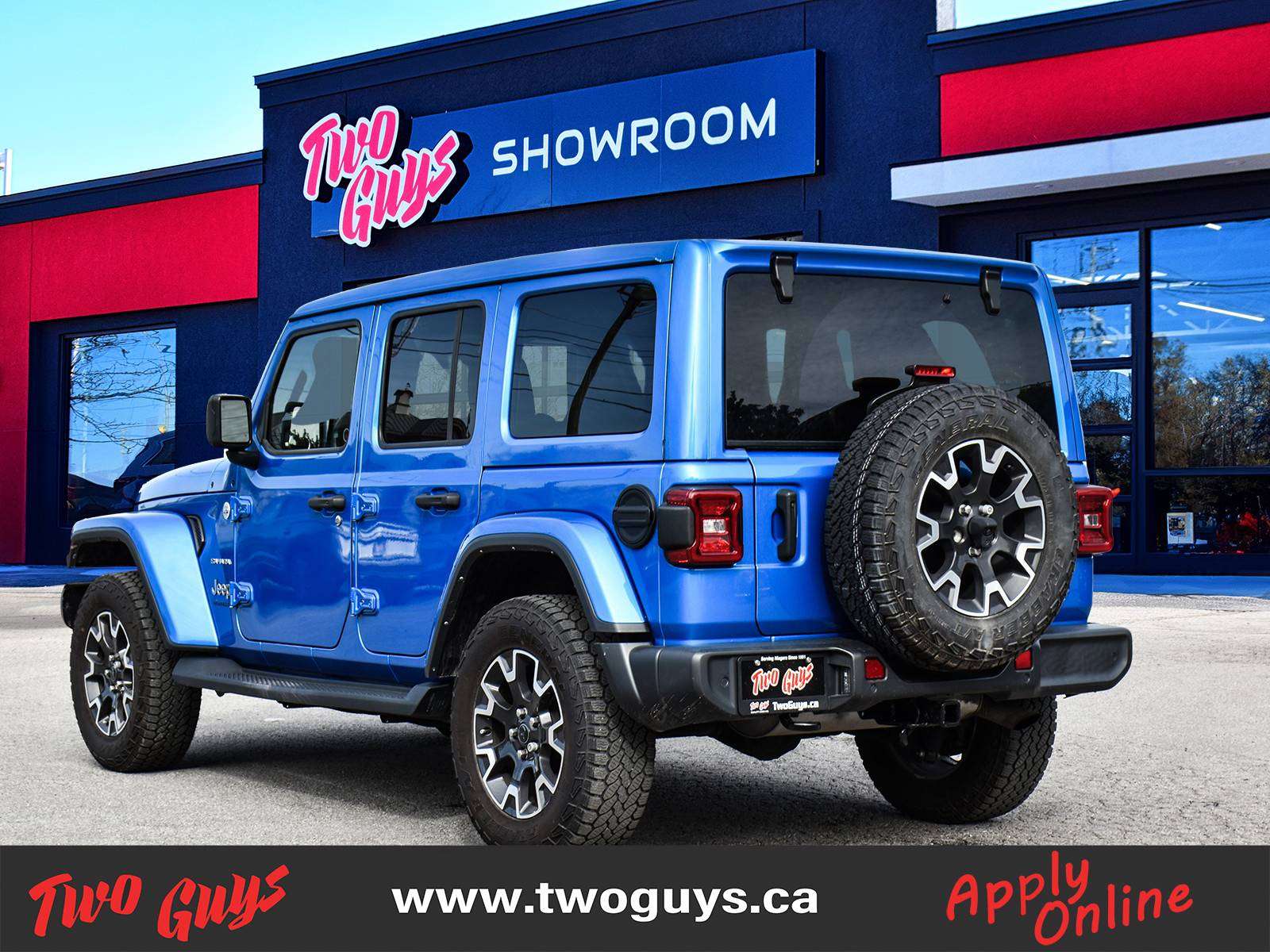 2024 Jeep Wrangler Unlimited Sahara 4x4 Sky One-Touch Power Top Leather photo 7