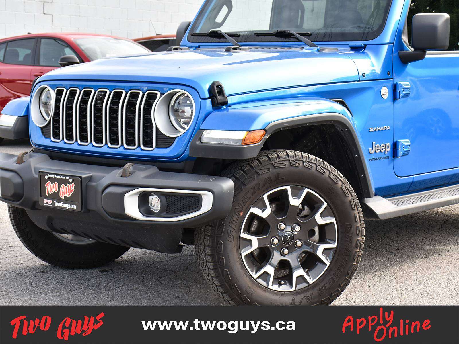 2024 Jeep Wrangler Unlimited Sahara 4x4 Sky One-Touch Power Top Leather photo 2