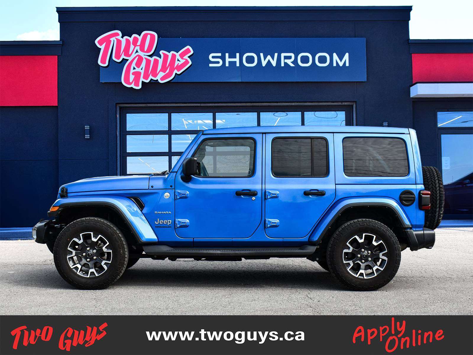 2024 Jeep Wrangler Unlimited Sahara 4x4 Sky One-Touch Power Top Leather photo 6