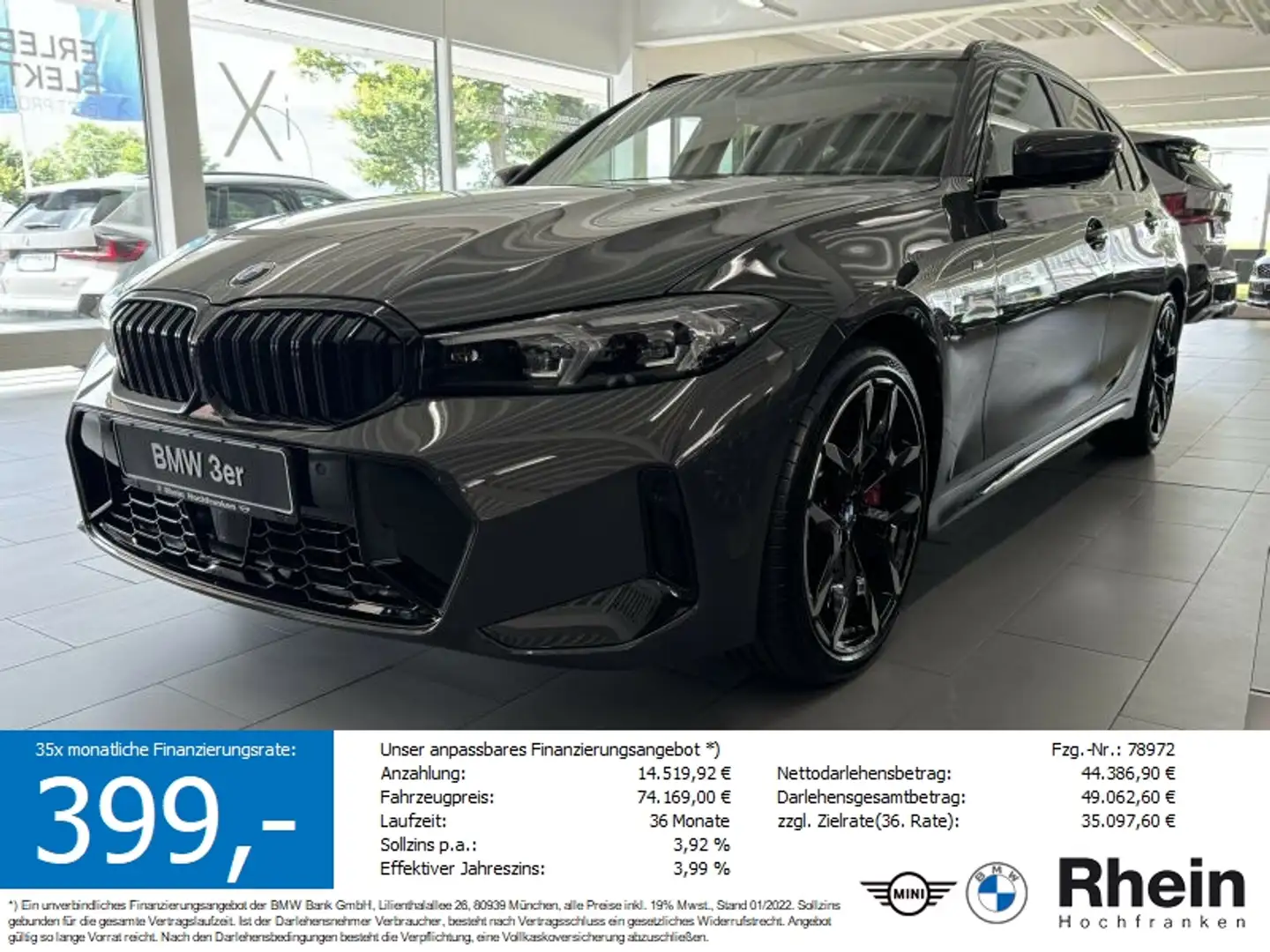 BMW 320 d *M-Sportpaket* *M-Sportpaket Pro* Grau - 1