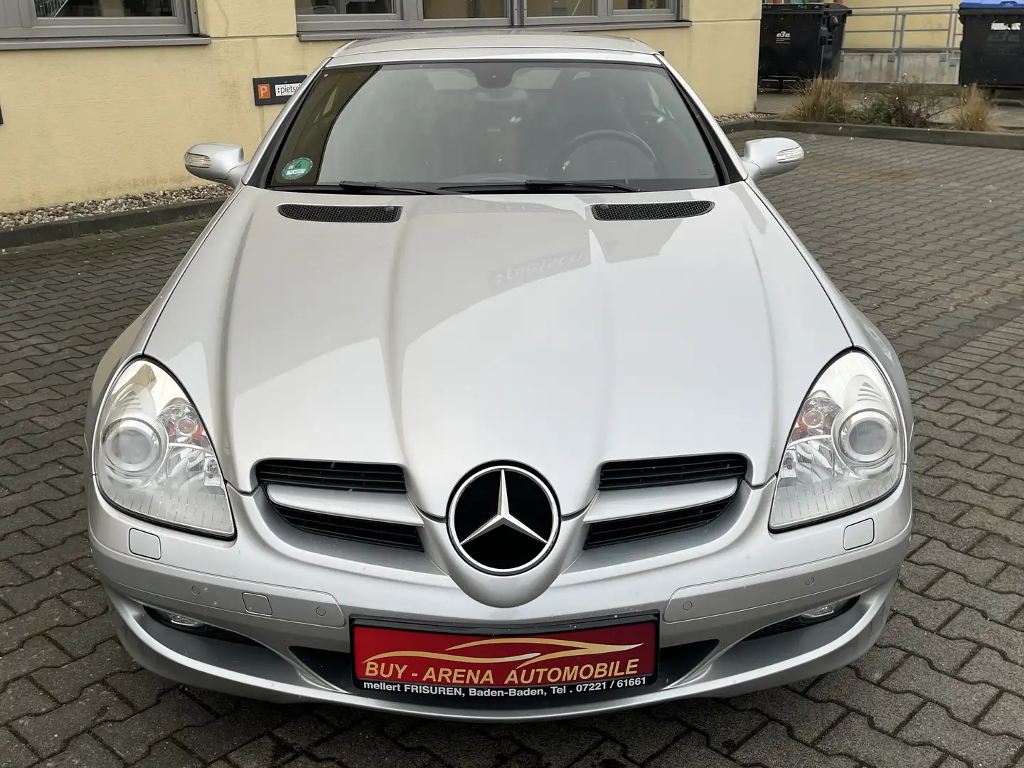 Mercedes-Benz SLK 350 V6 Roadster Automatik Leder Voll Top Gepflegt Top Grau - 2