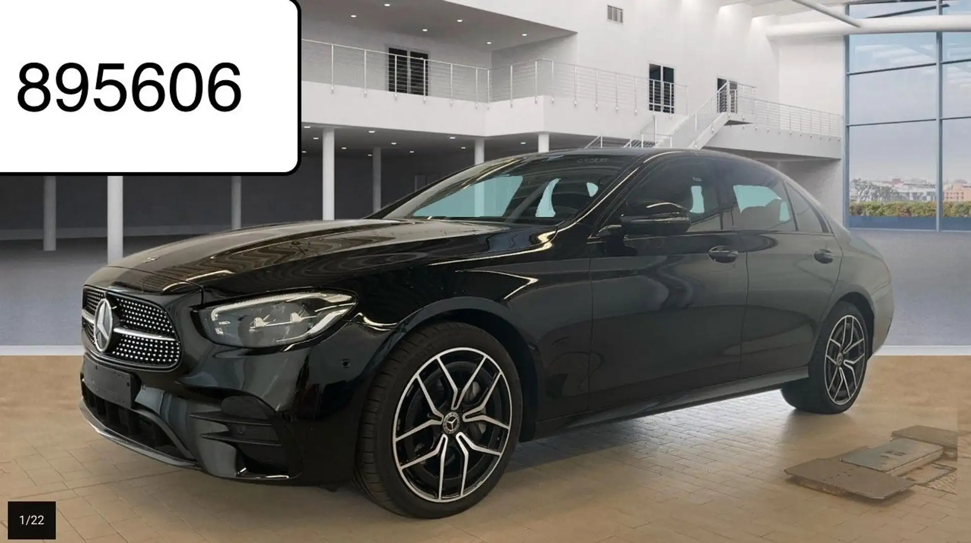 Mercedes-Benz E 300 e 2x AMG-Line 360°Kamera Burmester Widescr Schwarz - 1