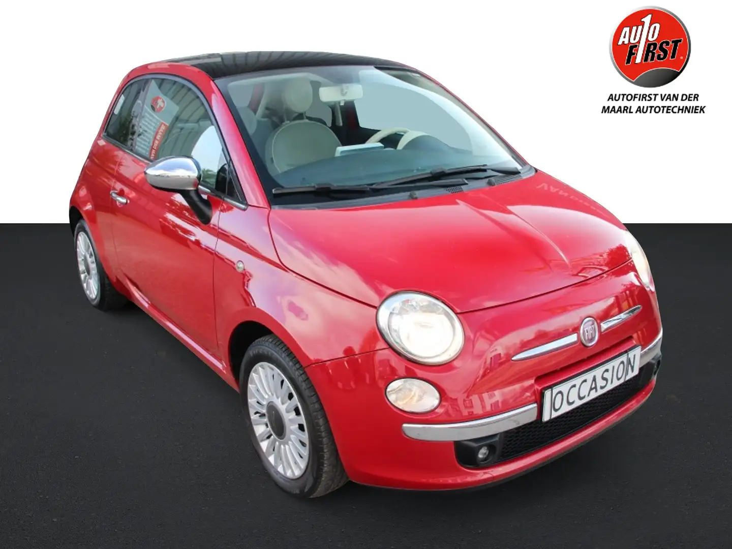 Fiat 500 1.2 Naked Rouge - 1