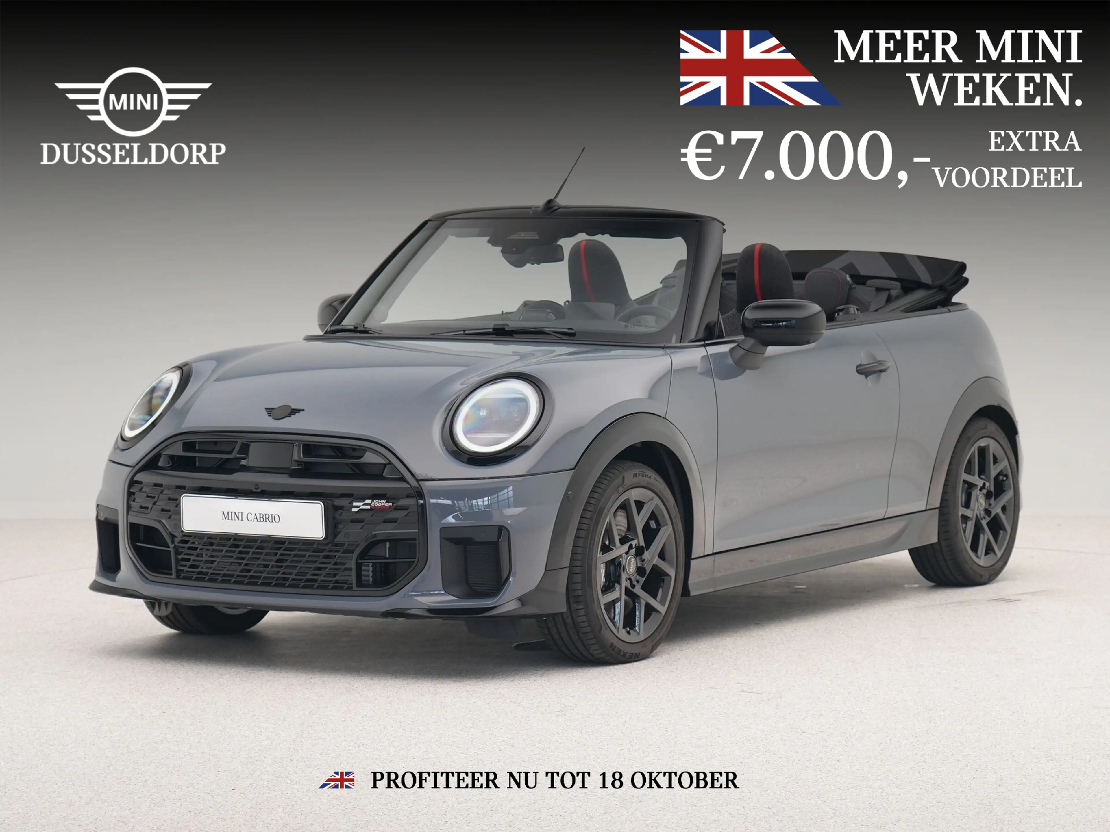 MINI Cooper C Cabrio John Cooper Works Pakket XL PRIVATE LEASE EUR 687,