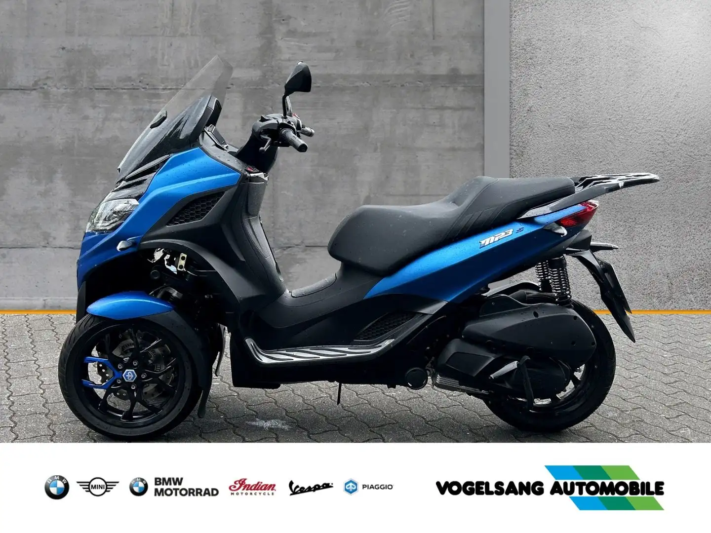 Piaggio MP3 310 Sport HPE, Keyless Ride, LCD-Display, Vo Blu/Azzurro - 2