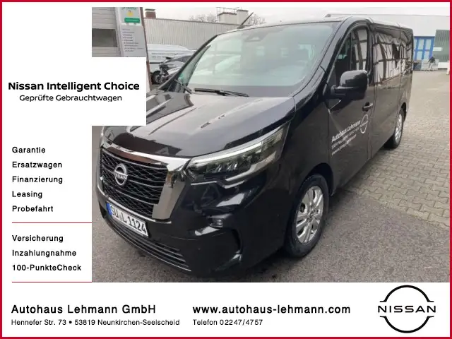 Nissan Primastar Tekna 2,8t dCI 150PS 8-Sitzer AHK