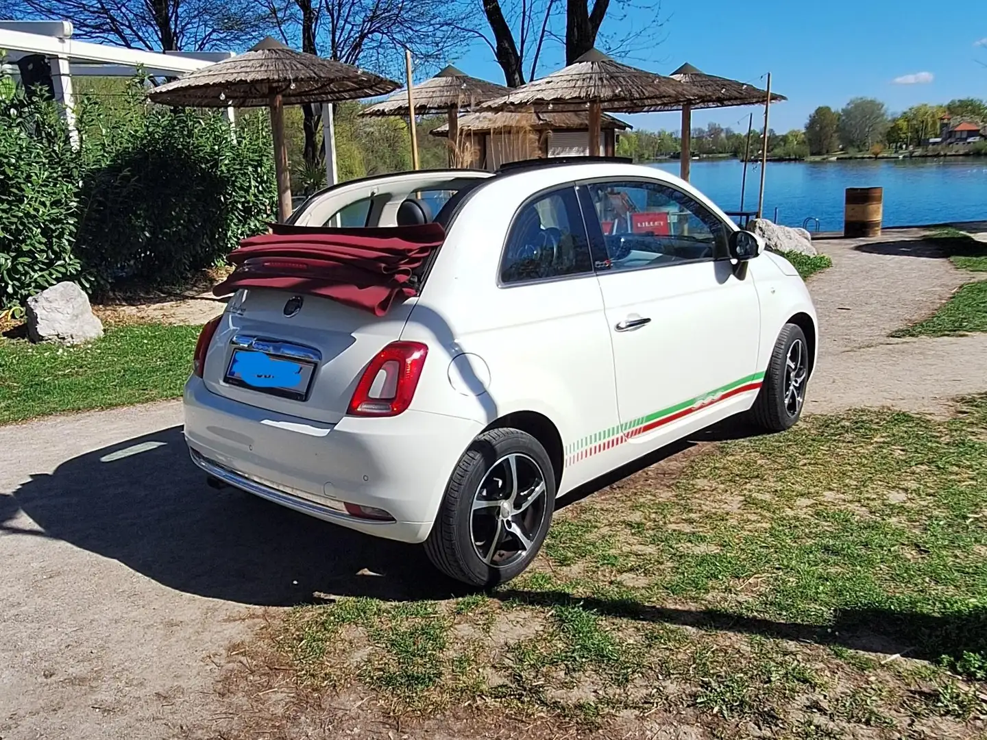 Fiat 500C 500C ECO 1,2 69 Lounge Lounge Weiß - 2
