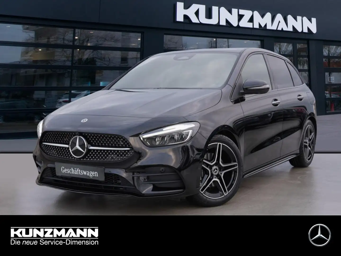 Mercedes-Benz B 180 AMG Night MBUXNavi-Prem. AHK 360° EasyP Schwarz - 1