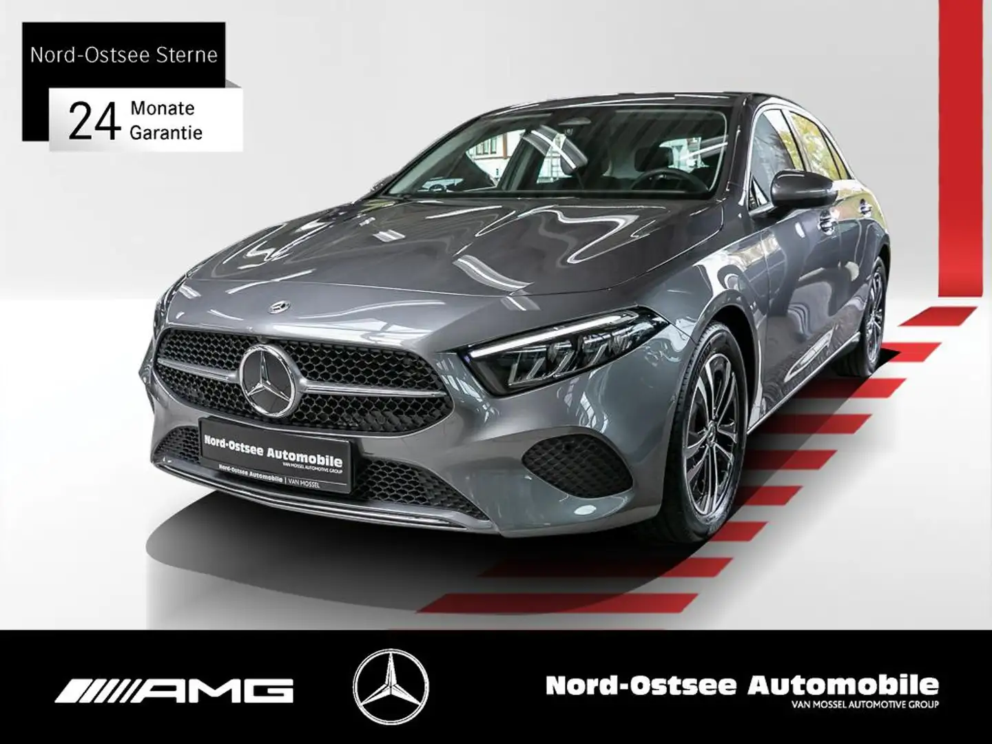 Mercedes-Benz A 200 Kompaktlimousine PROGRESSIV ADV LED KAMERA Grau - 1