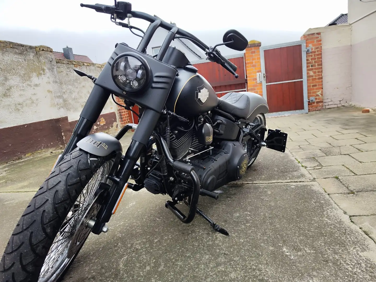 Harley-Davidson Softail Szary - 1
