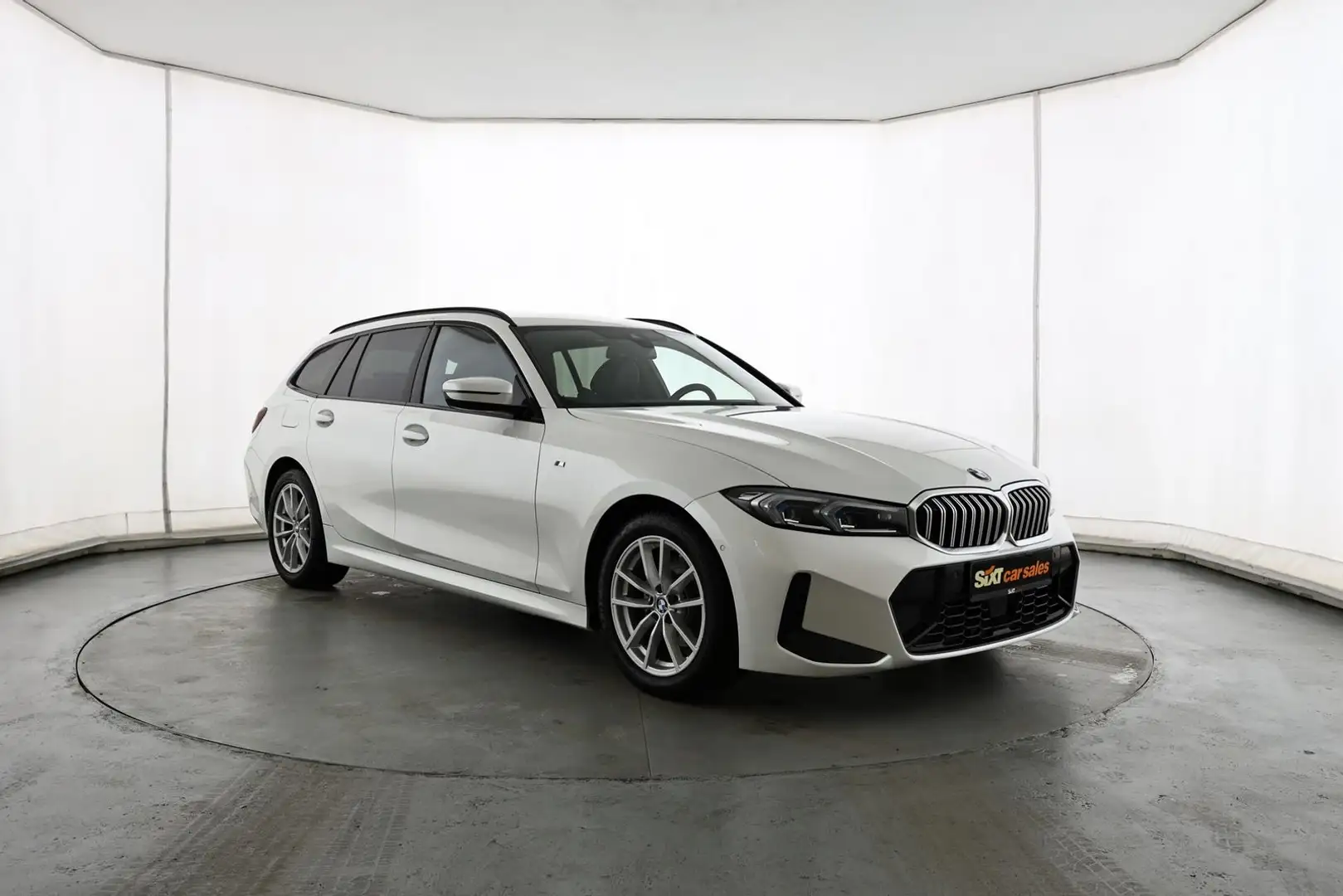 BMW 320 d xDrive M Sport ACC|RFK|SHZG|HiFi|el. Sitze Blanc - 1