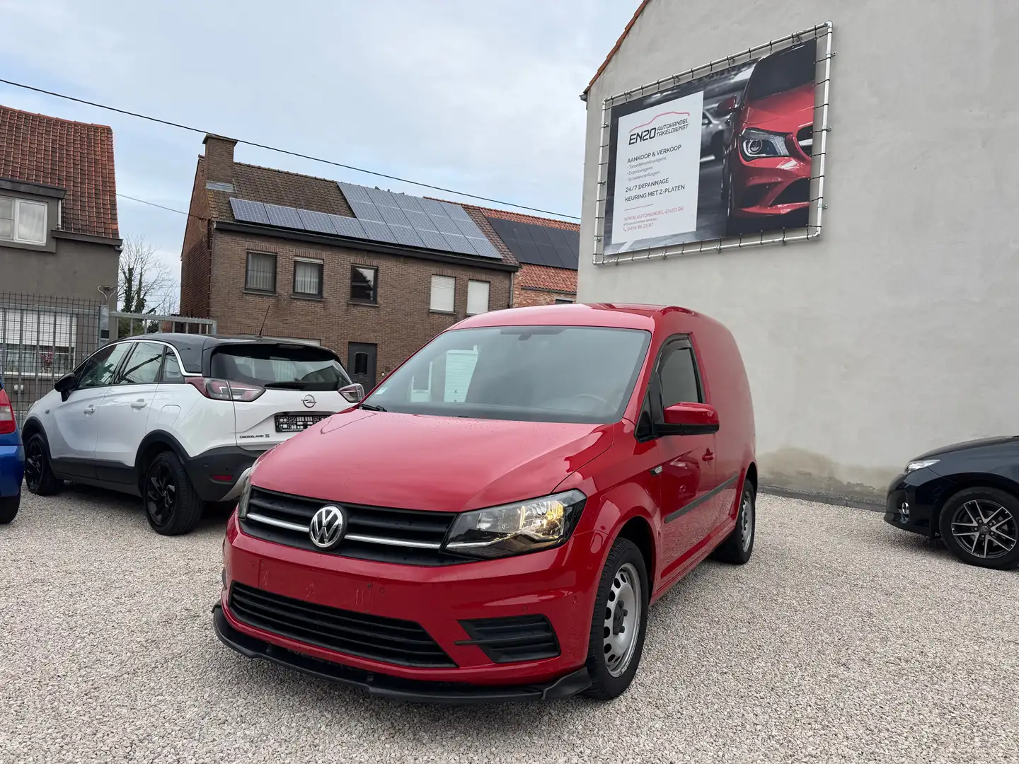 Volkswagen Caddy Caddy 2.0 TDI DSG Edition 35 Rouge - 1