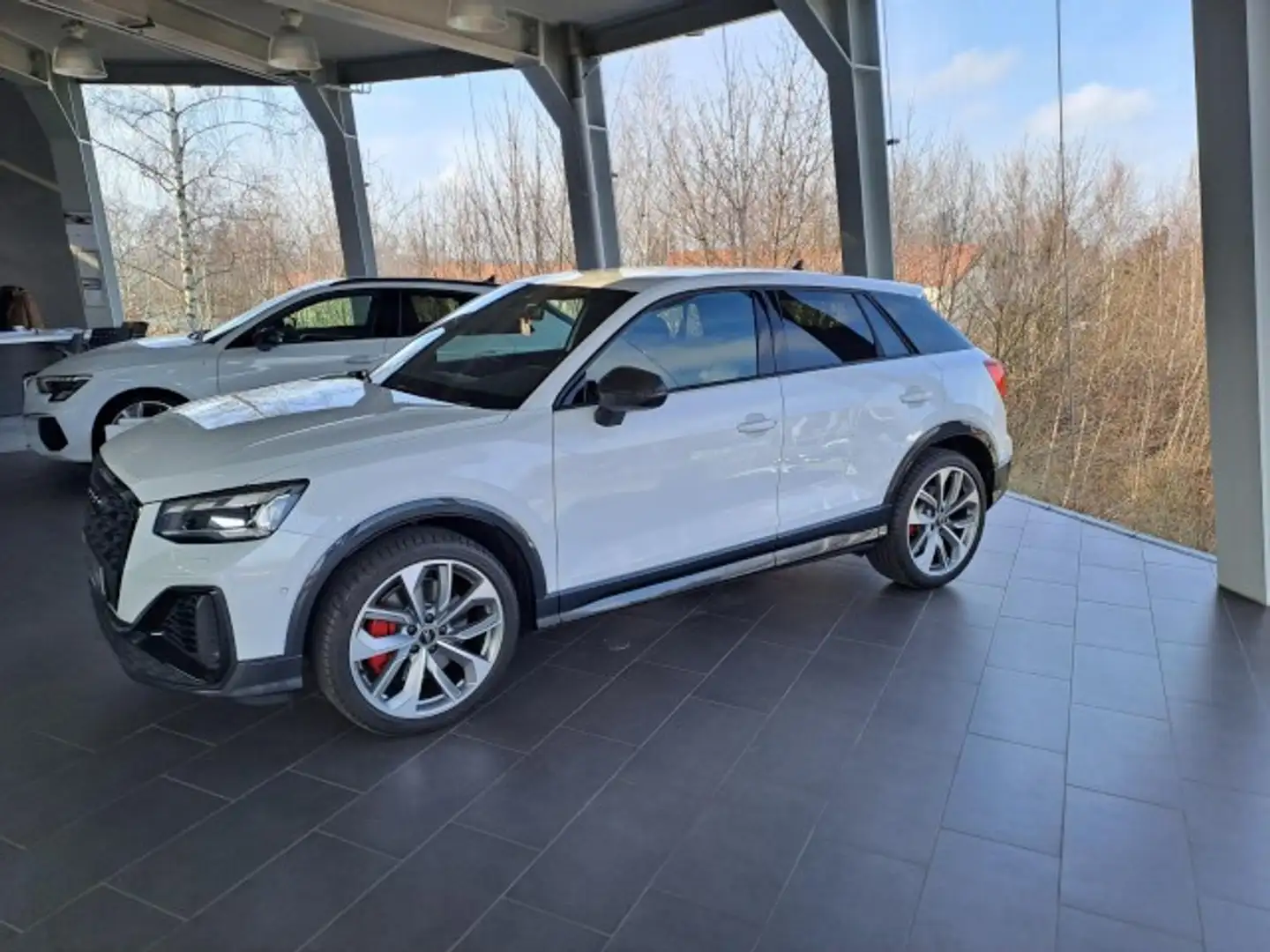 Audi SQ2 2.0 TFSI quattro S tronic MATRIX*NAVI*AHZV Klima Blanco - 2