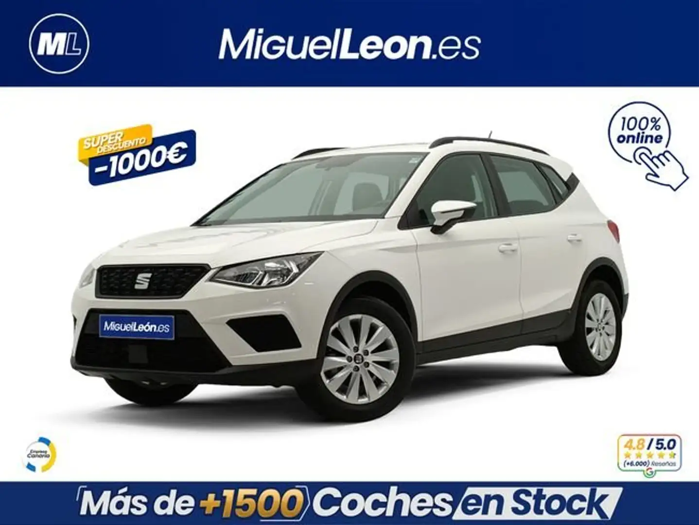 SEAT Arona 1.0 TSI Ecomotive S&S Style 95 Blanco - 1