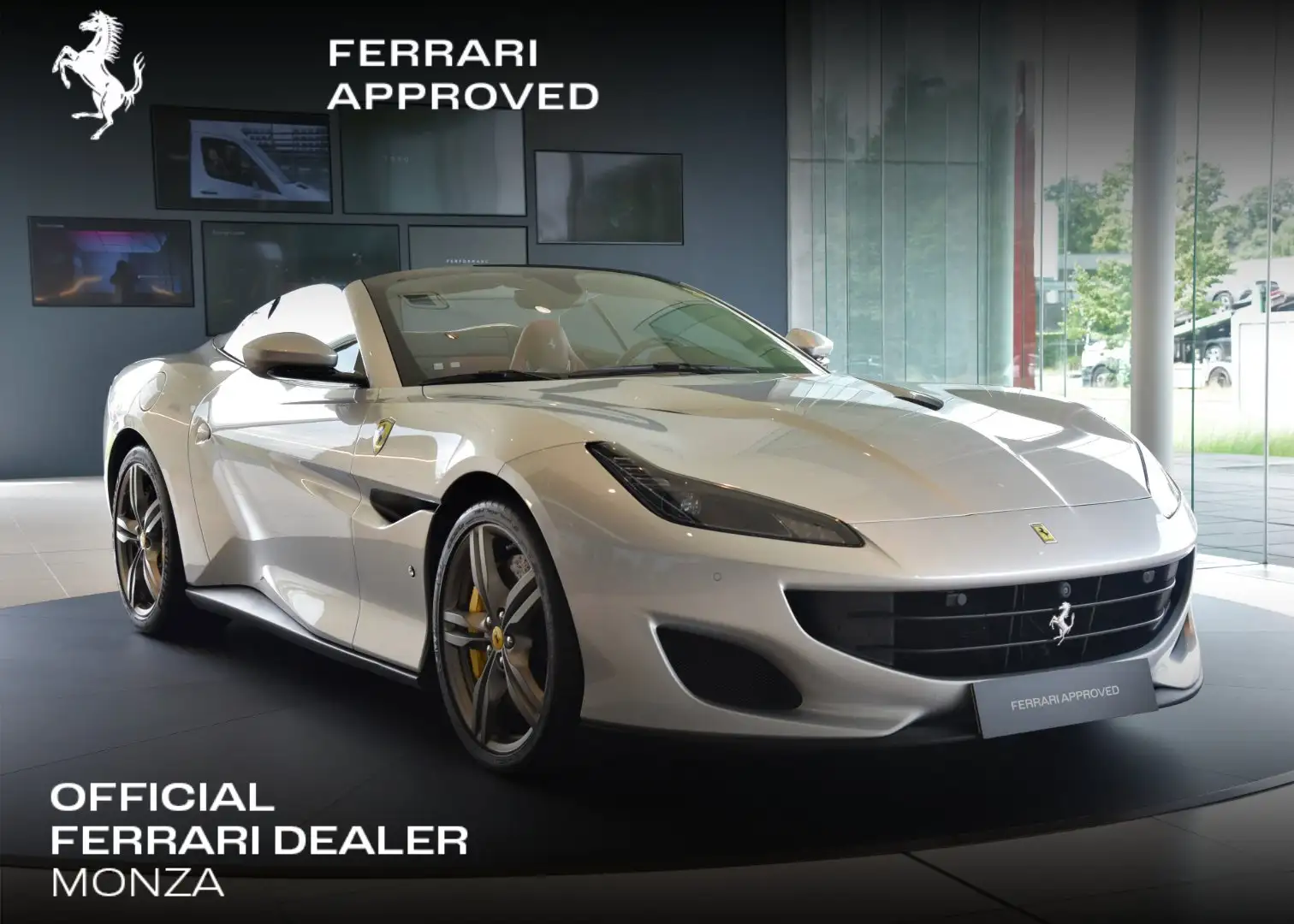 Ferrari Portofino Ferrari Approved | Argento Nurburgring | Camera Plateado - 1