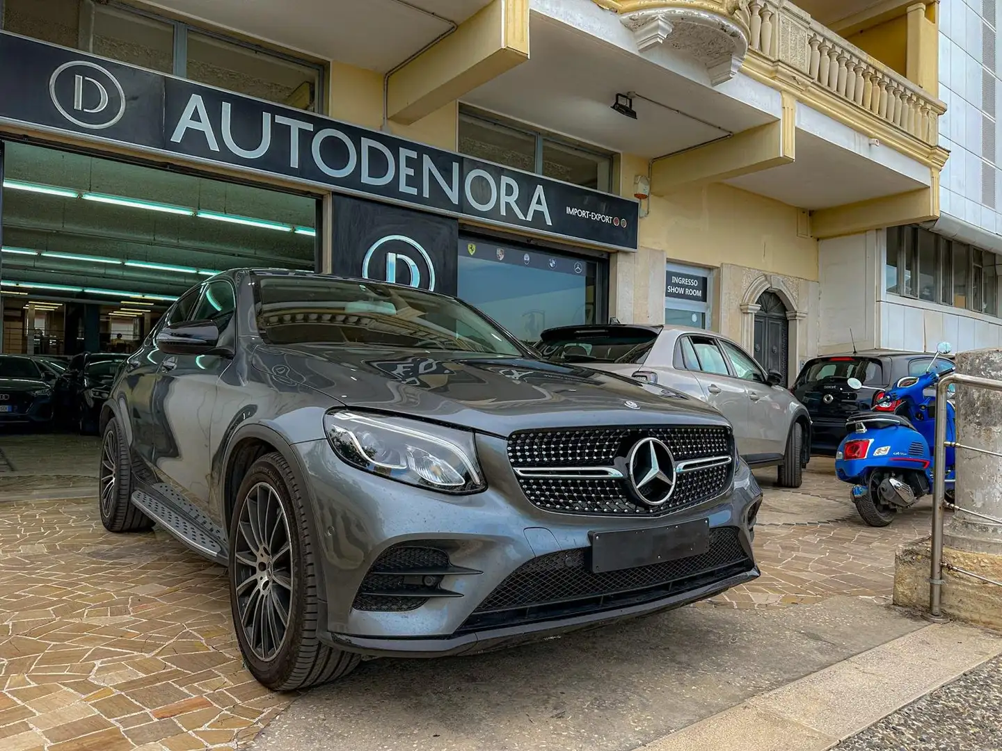 Mercedes-Benz GLC 220 GLC Coupe 220 d Premium 4matic#AUTO#LED#TETTO#CAM Grigio - 1
